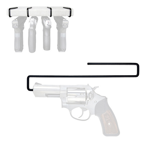 Soporte Gancho Pistola Colgador Glock 9mm Revolver Tactico