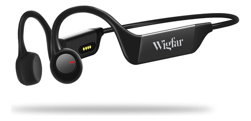 Wigfar Auriculares De Conducción Ósea Bluetooth, Memoria .