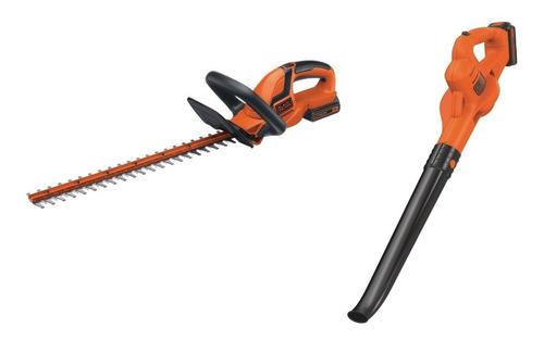 Combo Black + Decker Cortacerco Sopladora Inalámbrico