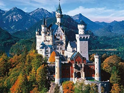 Buffalo Games - Majestic Castles - Neuschwanstein Castle