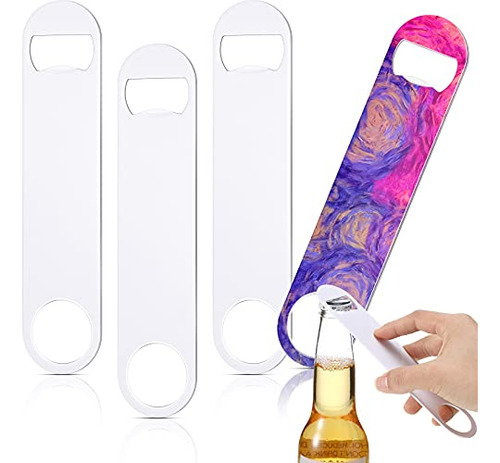 Abridor De Botellas En Blanco De Sublimación Geiserailie De
