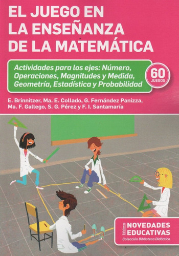 El Juego En La Enseñanza De La Matematica (60 Juegos) Novedu