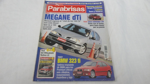 Revista Parabrisas  Nro 238 Agosto 1998 Megane Dti