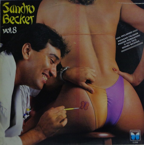 Lp Sandro Becker-vol.8 - 1988-copacabana