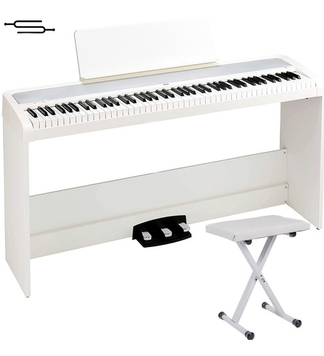 Piano Digital Electrico Korg B1 Sp Mueble 3 Pedal + Banqueta