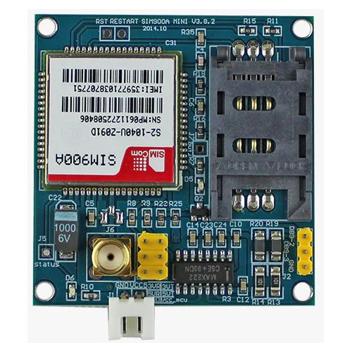 Imagen 2 de 7 de Shield Sim 900 Gsm Gprs Antena Celular Para Arduino