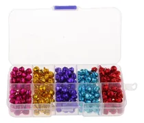 Comprar 300 Piezas De 8 Mm De Colores Pequeños Cascabeles Abalorios