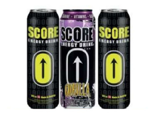 Score Energy Drink O Gorilla 500cc  (6 Unidades)-super