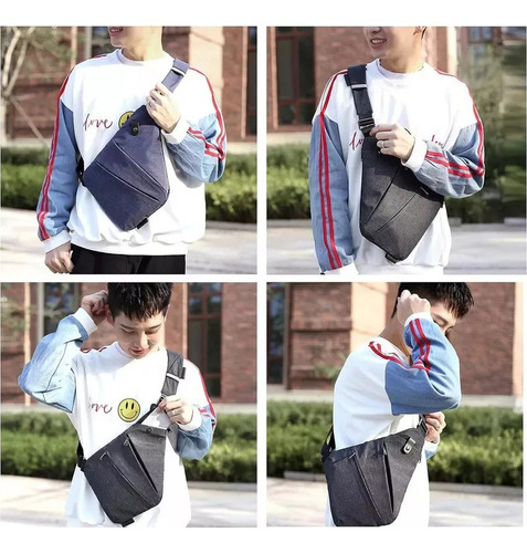 Bolsa De Pecho Deportiva Informal For Senderismo Y Viajes