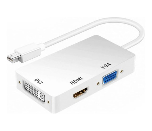 Cable Convertidor Mini Displayport Macho A Hdmi / Vga / Dvi