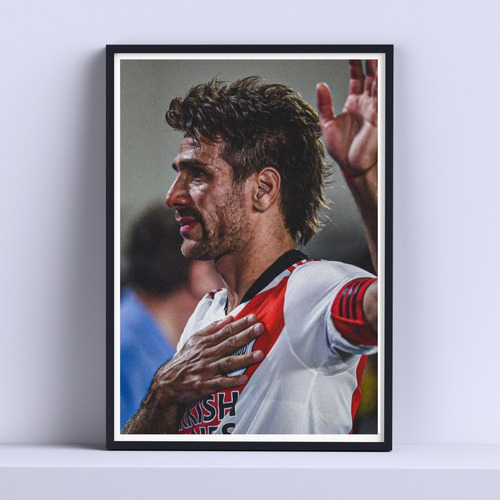 Cuadro Leo Ponzio River Plate 30x40cm Deco Listo P Colgar