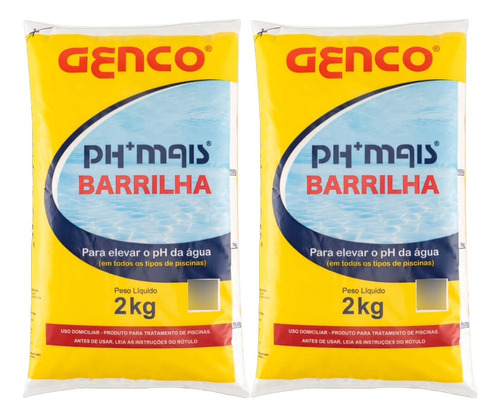 Kit 2x Ph Mais Barrilha 2kg - Genco