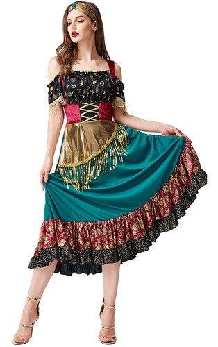 Actuación Traje De Flamenca Traje De Escenario Adivina