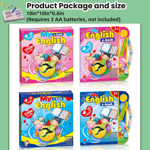 Interactive Electronic Learning Book Wenbeier Abc 3+ Years