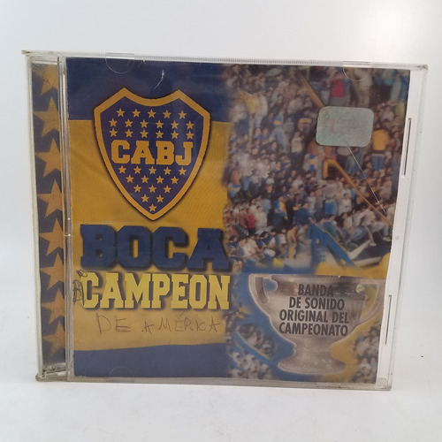 Boca Campeon - Banda De Sonido Del Campeonato - Cd - B+