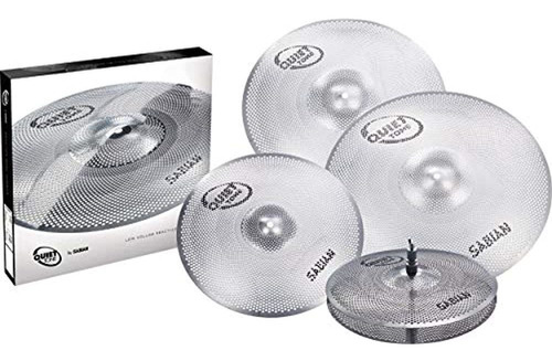 Sabian Quiet Tone Practice Cymbals Set Qtpc504