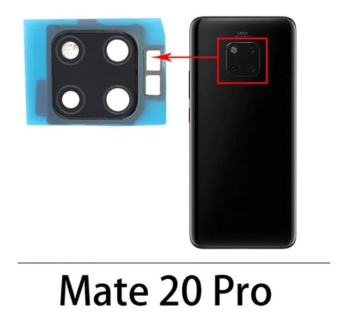 Vidrio Cámara Trasera Huawei Mate 20 Pro