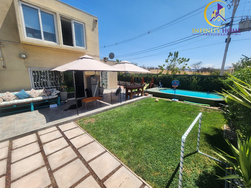 Hermosa Casa Con Piscina En Condominio Ecoterraneo Til Til