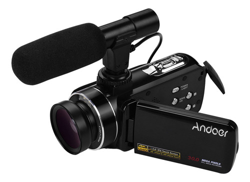 Videocámara Digital Andoer 4k Profesional