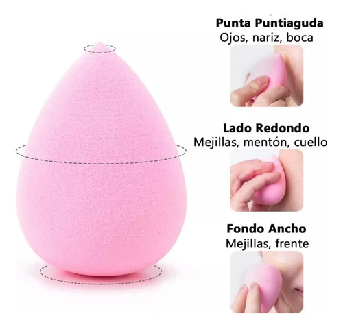 Cuidado Facial Esponjas Maquillaje Base Aplicador Maquillaje