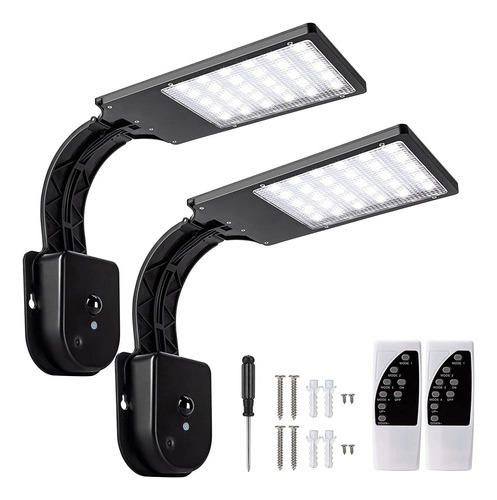 Luces De Calle Solares Para Exteriores Con Sensor De Movimie