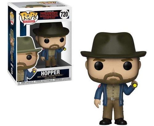 Boneco Funko Pop Stranger Things Hopper 720