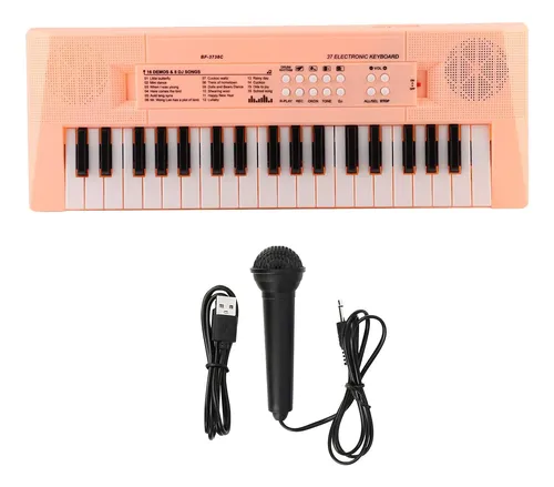 Piano Eléctrico 37 Teclado Eléctrico Para Principiantes Con 