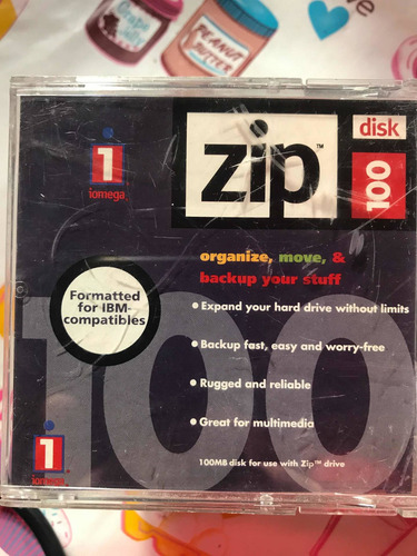 Imagen 2 de 3 de Discos Zip Iomega 100 P/ Pc 100