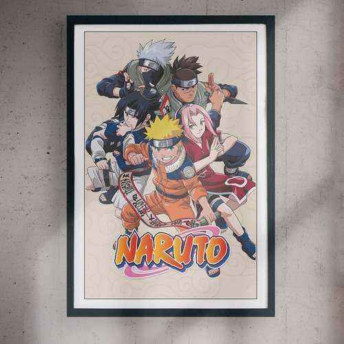 Cuadro 60x40 Anime - Naruto - Poster