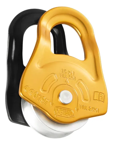 Polea Rescate Partner Marca Petzl Para Cuerda De 7 A 11mm