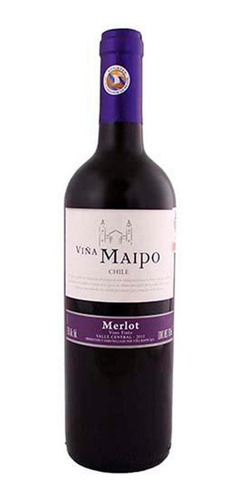 Vino Tinto Viña Maipo Merlot 750 Ml