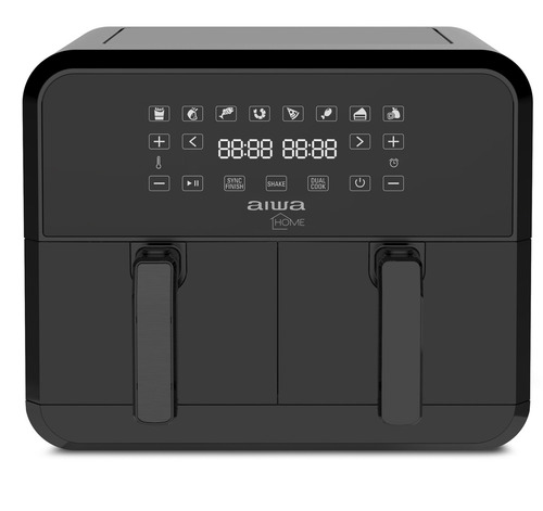 Freidora De Aire 8 Lts Con Dos Canastos Aiwa Aw-haft8001