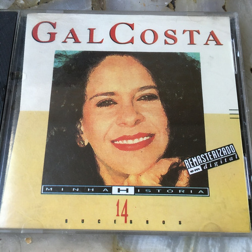 Gal Costa Cd  Minha Historia  Exc Est S/uso