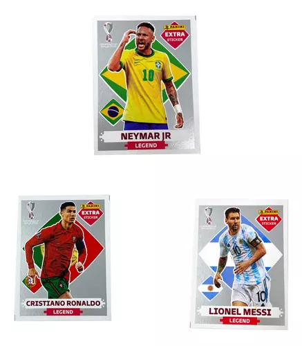 Neymar Legend Silver - Copa do Mundo Qatar 2022 Panini