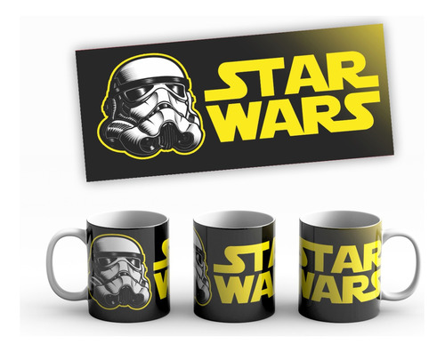 Taza Storm Trooper Star Wars De Cerámica 11oz