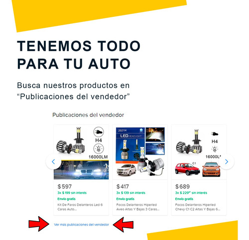 Foco Led Tipo Lupa Moto Italika Dt 150 Delivery Potentes 24w
