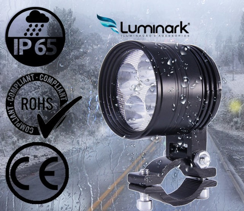 Imagem 4 de 5 de Par Farol Led Z4 Foco Aberto + Strobo