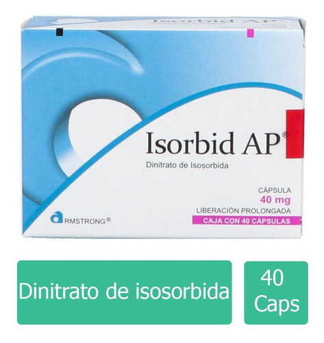 Isorbid Ap 40 Mg Caja Con 40 Cápsulas