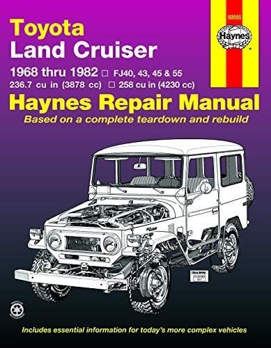 Libro: Toyota Land Cruiser, 1968-1982 (haynes
