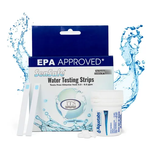 Kit Purificación Agua - Aquamarine 100 Tabletas + 50 Tiras