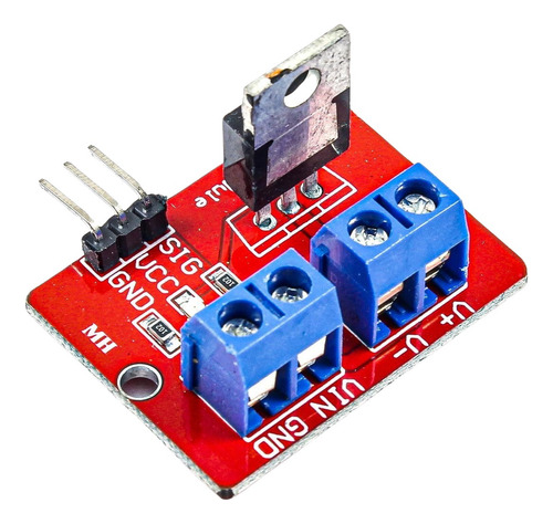 Módulo Dimmer Dc Mosfet Irf520 Pwm Arduino