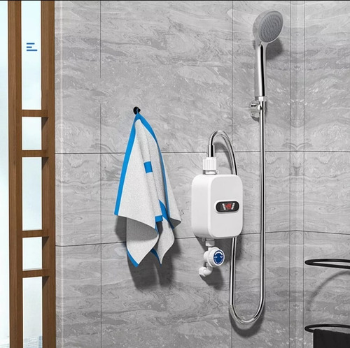 Imagen 5 de 7 de Mini Calentador De Agua Para Ducha Calefactor Para Baño