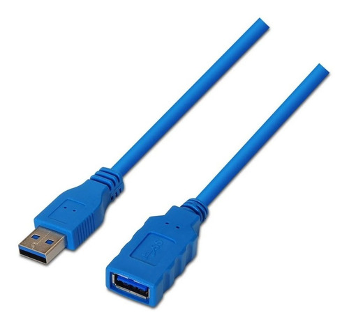 Cable Usb Hembra A Macho Versión 3.0 De 1.5 Metros 