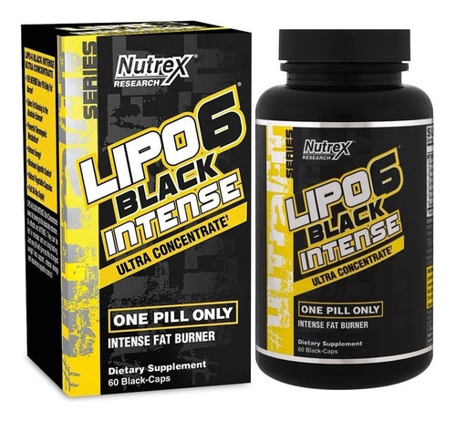 Lipo 6 Black Intense Nutrex 60 Caps. ( Ojo Copias) Usa !