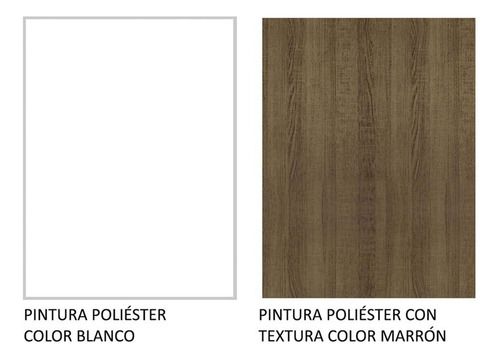 Ropero Closet Madesa 3 Puertas 2 Espejos Bm 10 Color Blanco/Marrón