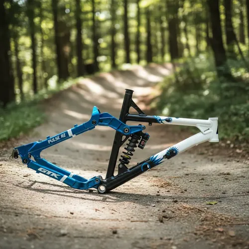 Quadro De Bike Aro 26 Marca Gtk Pulse Rz Para Downhill