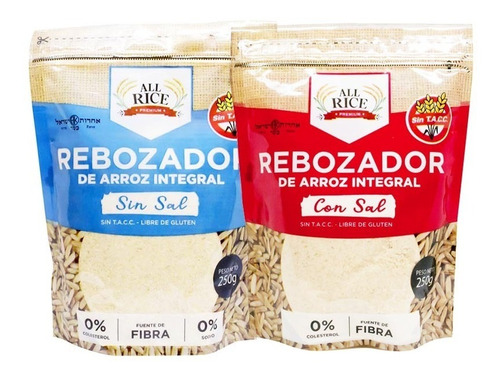 Rebozadores Integrales De Arroz All Rice