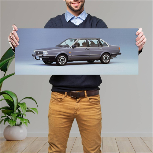 Cuadro 30x80cm Auto 1985 Volkswagen Santana Auto 42