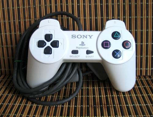 Control Digital Playstation Original Blanco - Ps1 Scph-1080
