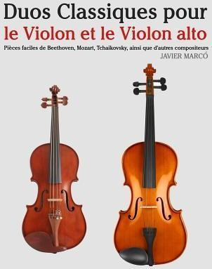 Libro Duos Classiques Pour Le Violon Et Le Violon Alto - ...